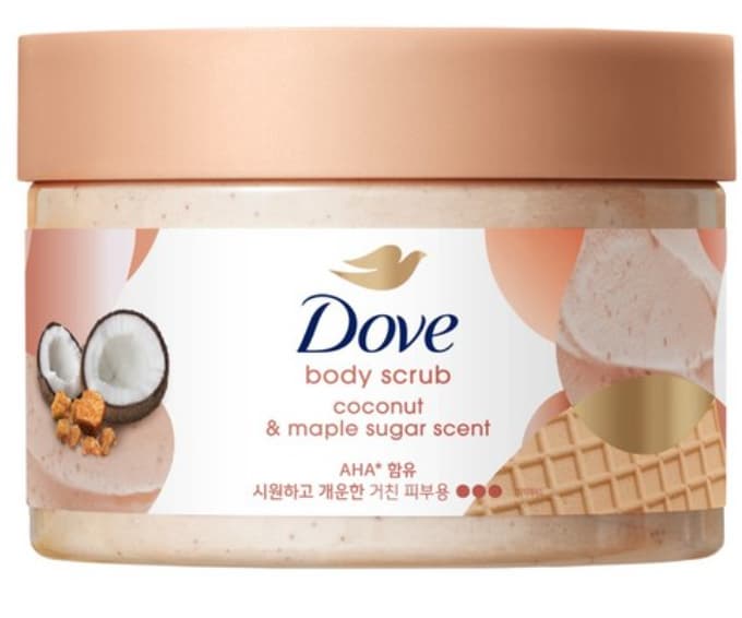 Body Scrub [Coconut & Maple Sugar Scent], 298g, 1pack - Image 1