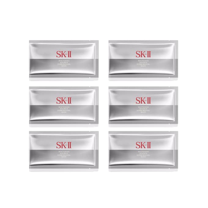 Whitening Source Derm Revival Mask, 6ea, 1pack - Image 1