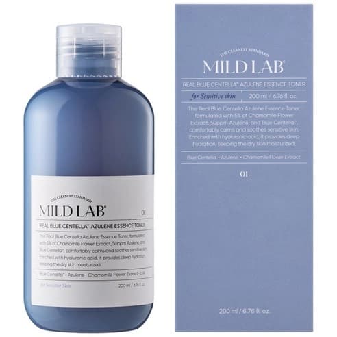 Real Blue Centella Azulene Essence Toner - Image 1