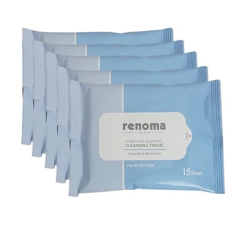 Purifying Moisture Cleansing Tissues, 15ea - Image 1