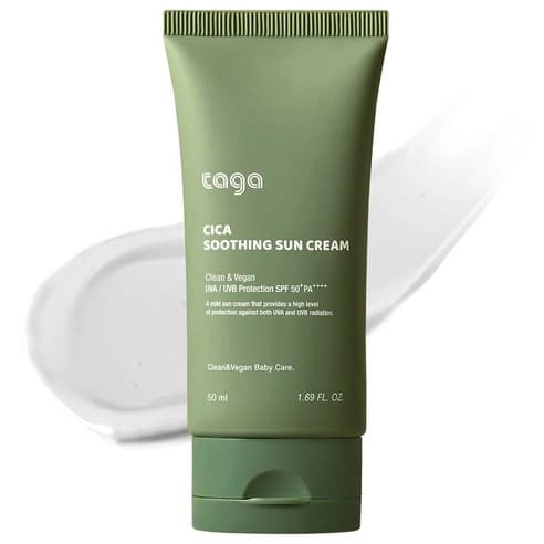 Cica Soothing Sun Cream [SPF50+/PA++++], 50ml, 1pack - Image 1