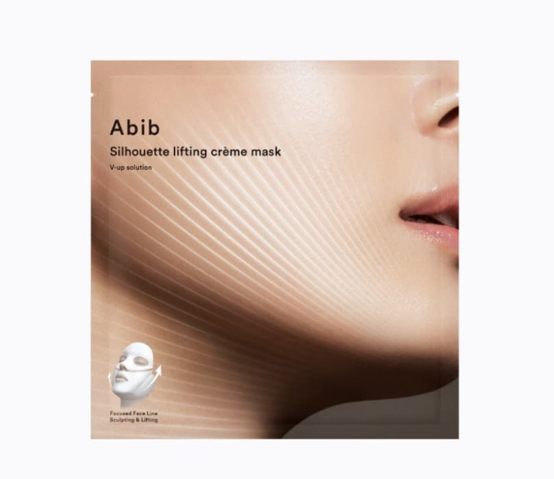 Silhouette Lifting Cream Mask V-Up Solution, 4ea, 1pack - Image 1