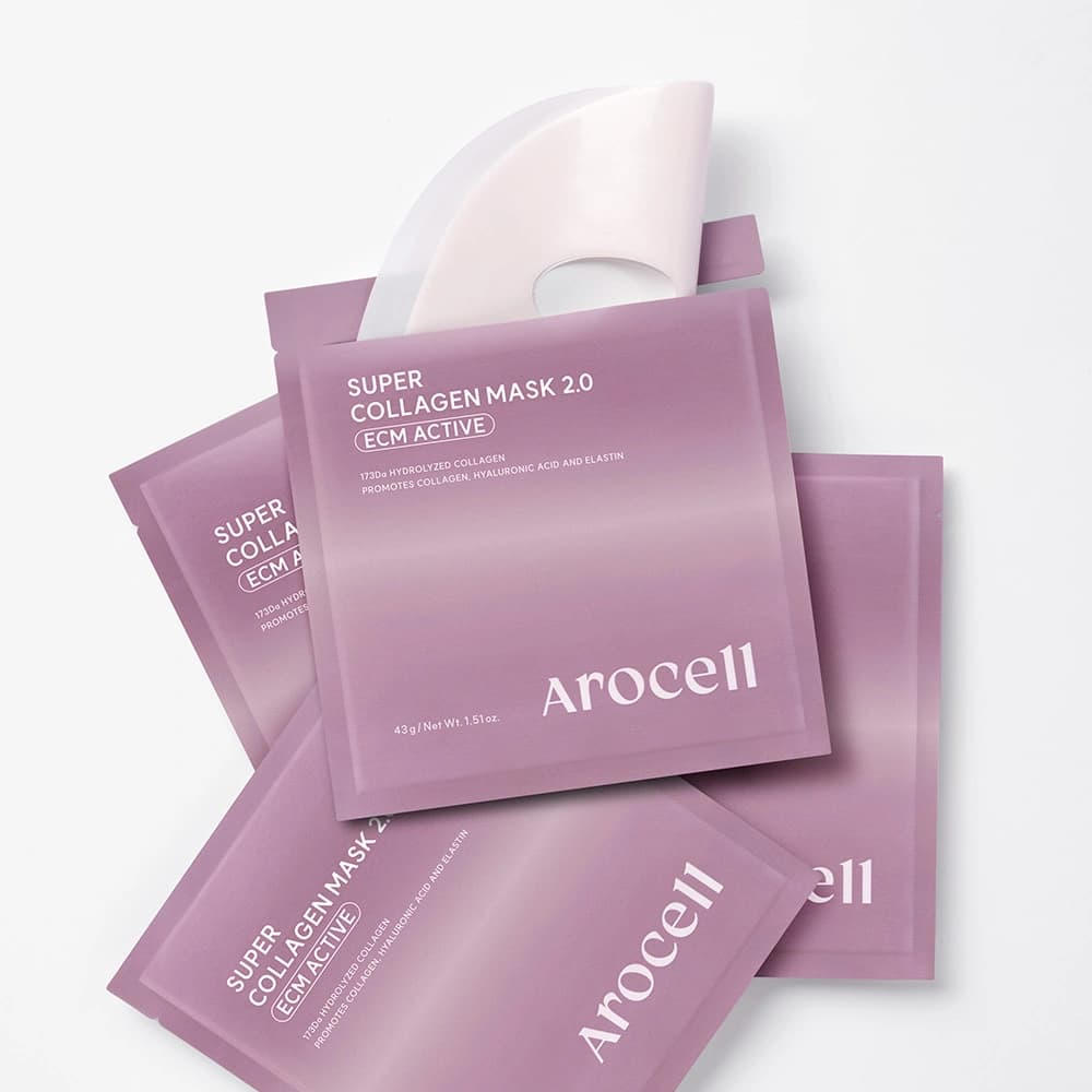 Super Collagen Mask 2.0 ECM ACTIVE, 12ea - Image 4
