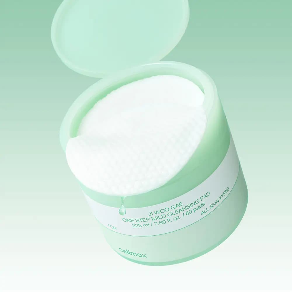 Ji Woo Gae One Step Mild Cleansing Pad, 60ea, 1pack - Image 2