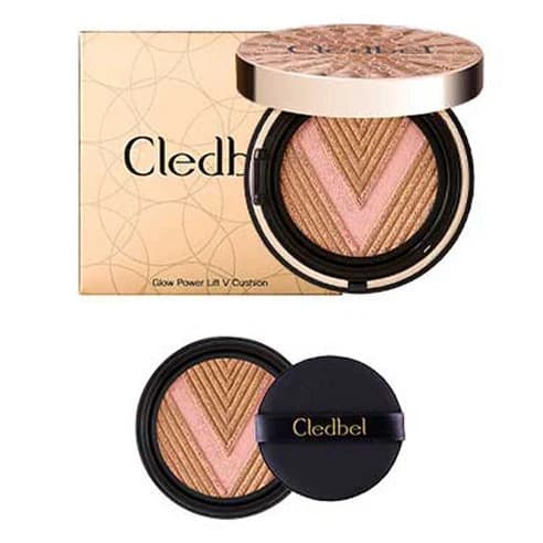 Glow Power Lift V Cushion [SPF50+/PA++++], 13g+13g, 23 Natural Gold Beige, 1set - Image 1