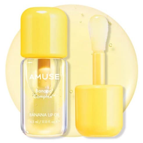 Banana Lip Oil, 4.5ml, 02 Banana, 1pack - Image 1