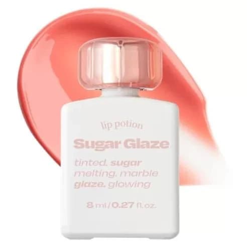 Lip Potion Sugar Glaze Tint, 8ml, 04 Peach Ball, 1pack - Image 1