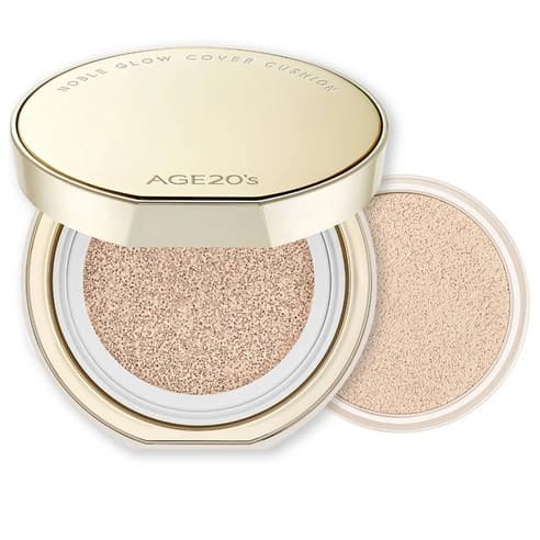 Noble Glow Cover Cushion [SPF40/PA+++], 12gx2ea, 23 Neutral Beige, 1set - Image 1