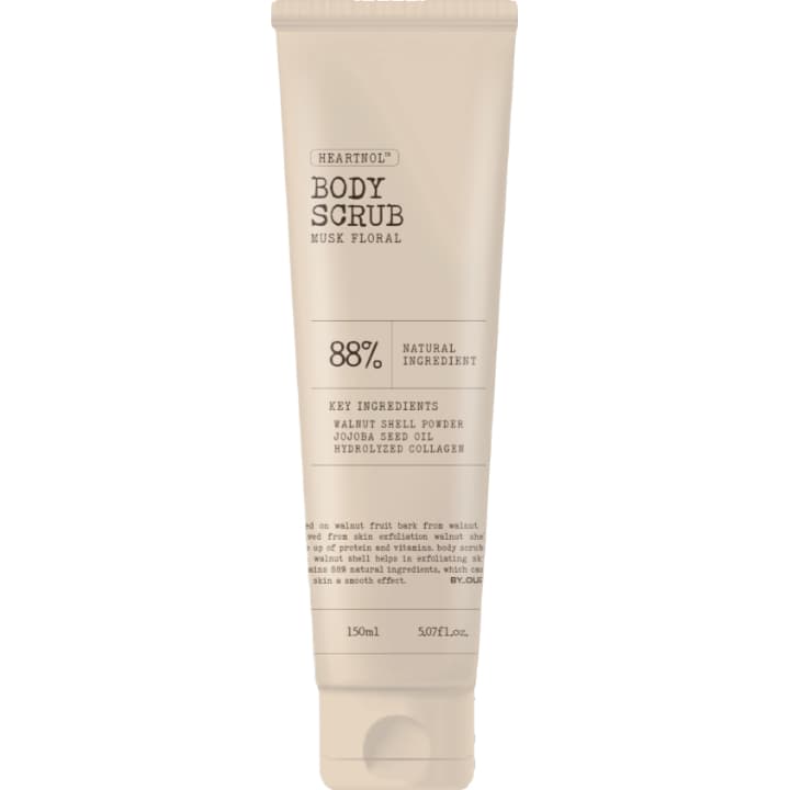 Heartnol Body Scrub [Musk Floral], 150ml, 1pack - Image 1