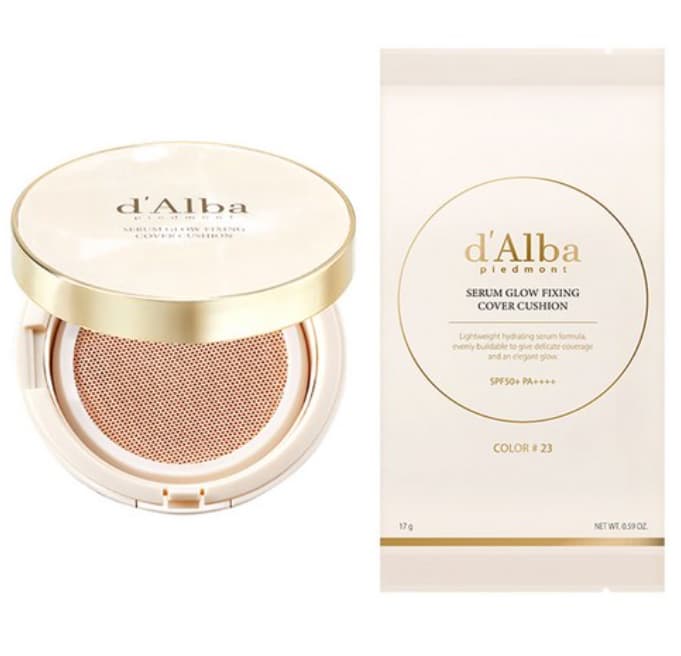 Serum Glow Fixing Cover Cushion [SPF50+/PA++++], 17gx2ea, No.23, 1set - Image 1