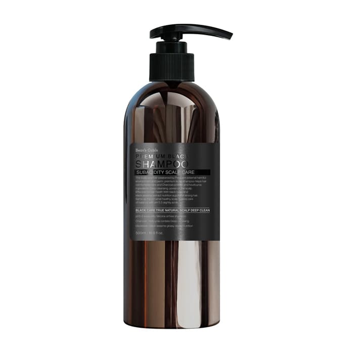 Premium Black Shampoo, 500ml, 1pack - Image 1