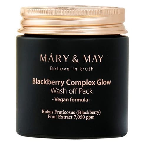 Vegan Blackberry Complex Glow Wash-Off Pack - Image 1