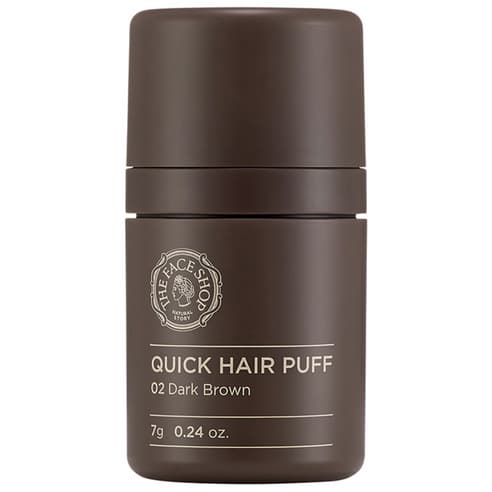 Quick Hair Puff, 7g, 02 Dark Brown, 1pack - Image 1