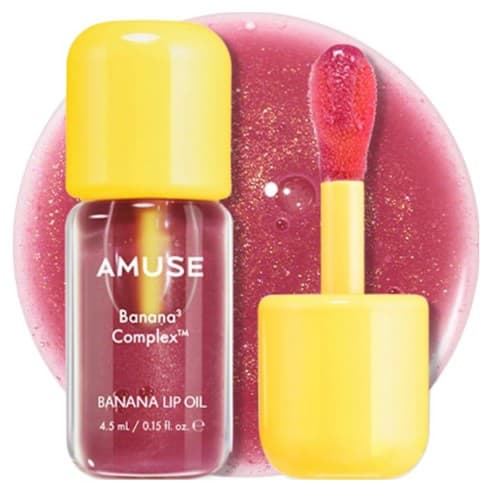 Banana Lip Oil, 4.5ml, 06 Rose Sorbet, 1pack - Image 1