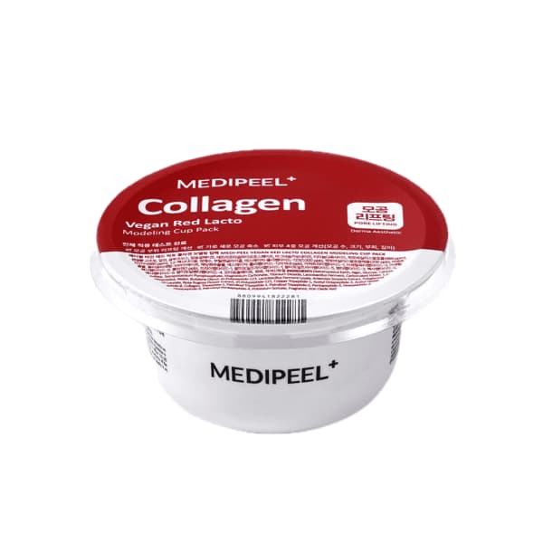 Vegan Red Lacto Collagen Modeling Cup Pack, 4ea - Image 1