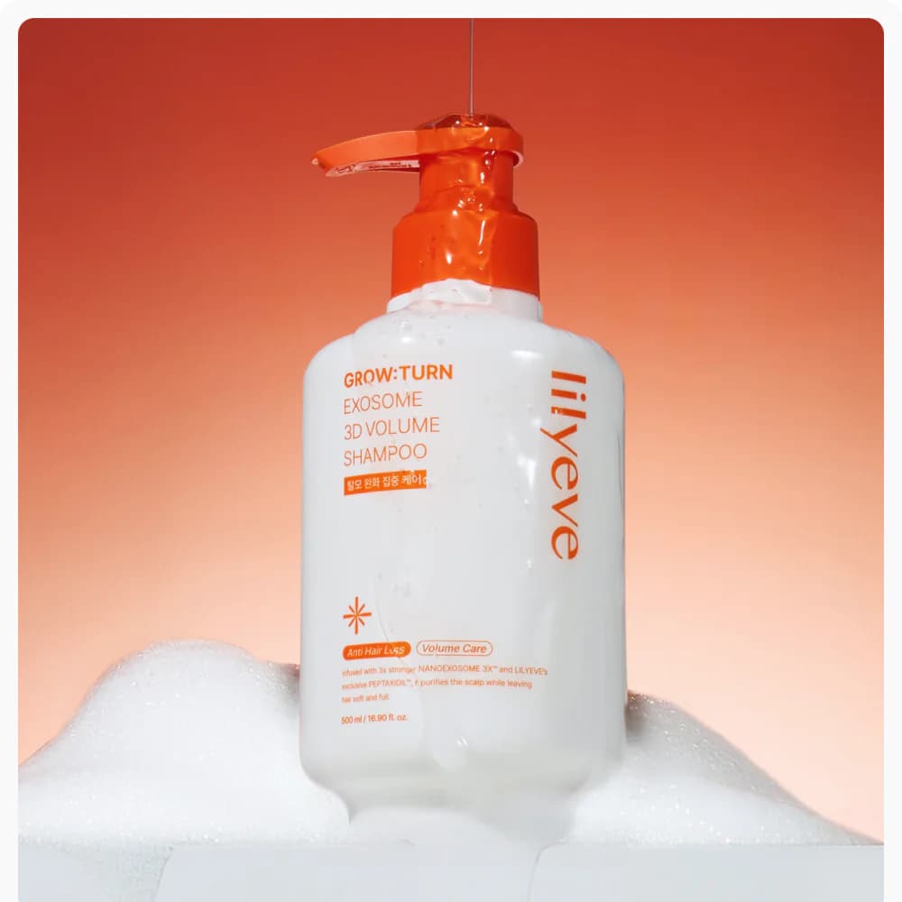 Grow Turn Exosome 3D Volume Shampoo, 500ml - Image 3