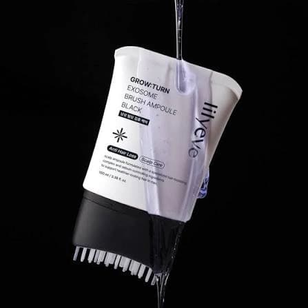 lilyeve Grow Turn Exosome Brush Ampoule Black, 100ml - Image 4