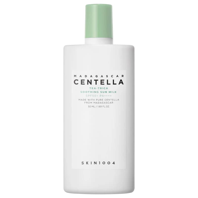 Madagascar Centella Tea-Trica Soothing Sun Milk [SPF50+/PA++++], 50ml - Image 1