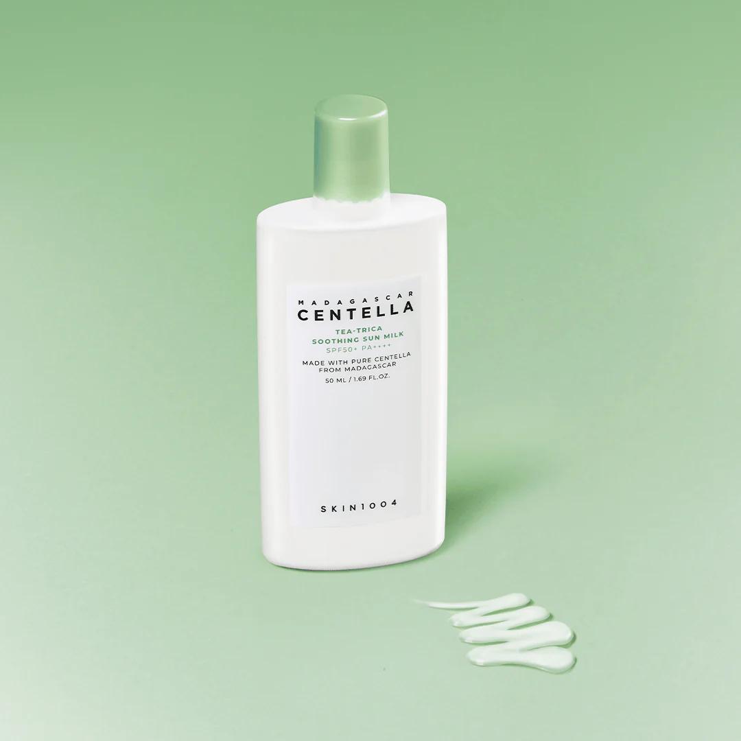 Madagascar Centella Tea-Trica Soothing Sun Milk [SPF50+/PA++++], 50ml - Image 4