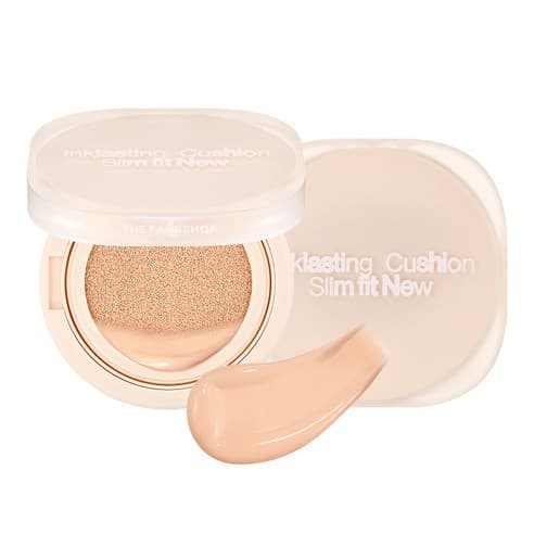Ink Lasting Cushion Slim Fit New, 12g, V203 Natural Beige, 1pack - Image 1