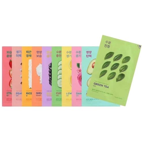 Pure Essence Sheet Mask [Green Tea], 10ea - Image 3