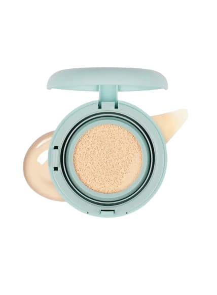 No Sebum Powder Cushion [SPF35/PA++], 14g, 17N Ivory, 1pack - Image 1
