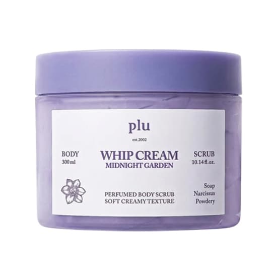 Perfumed Whip Cream Body Scrub [Midnight Garden], 300ml, 1pack - Image 1