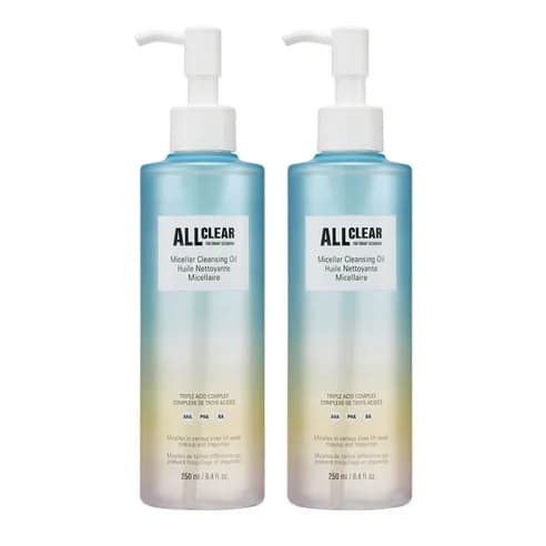 All Clear Micellar Cleansing Oil, 250ml*2 - Image 1