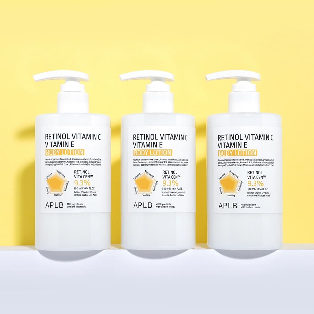 Retinol Vitamin C Vitamin E Body Lotion, 300ml, 1pack - Image 2