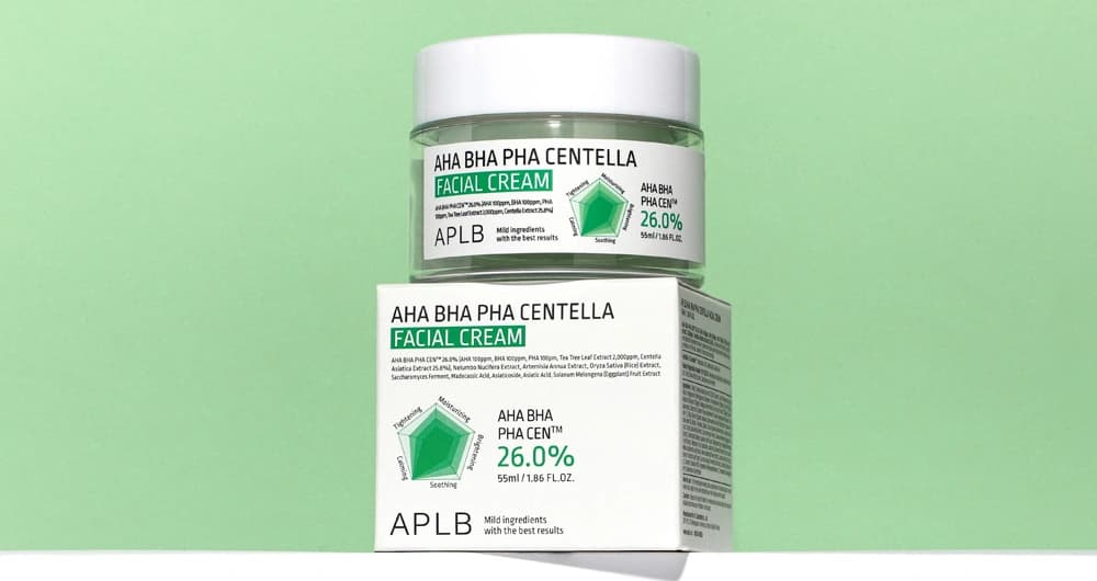 AHA BHA PHA Centella Facial Cream, 55ml, 1pack - Image 3