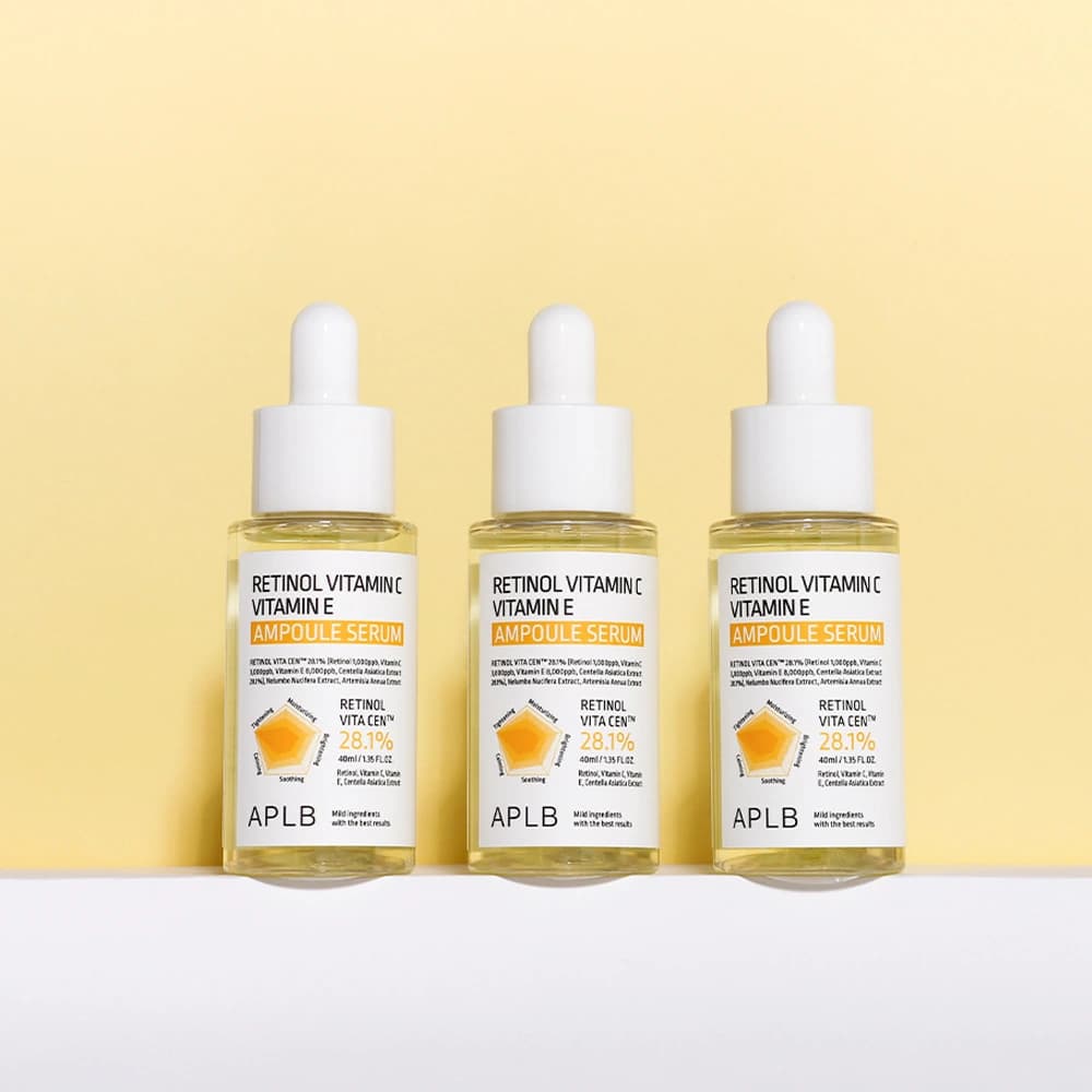 Retinol Vitamin C Vitamin E Ampoule Serum, 40ml, 1pack - Image 2