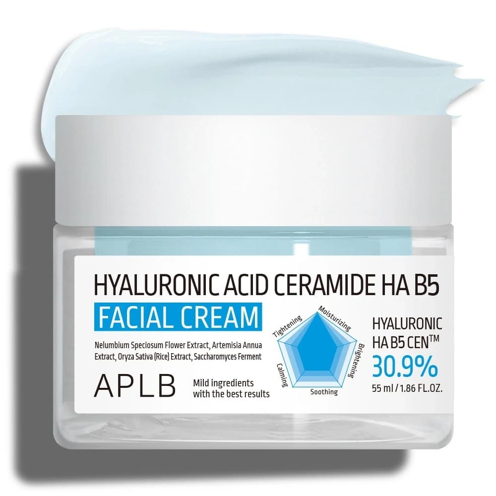 Hyaluronic Acid Ceramide HA B5 Facial Cream, 55ml, 1pack - Image 1