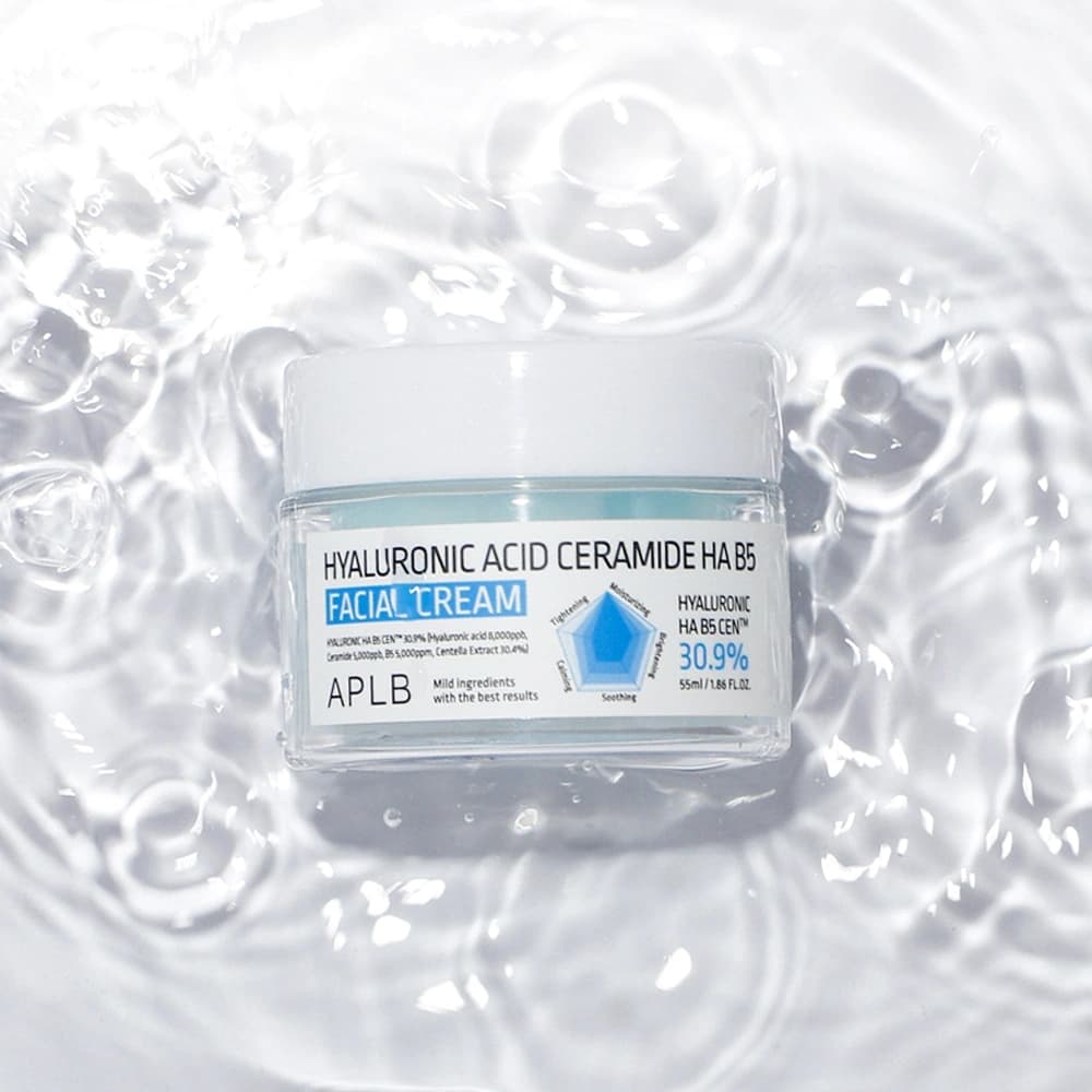 Hyaluronic Acid Ceramide HA B5 Facial Cream, 55ml, 1pack - Image 4
