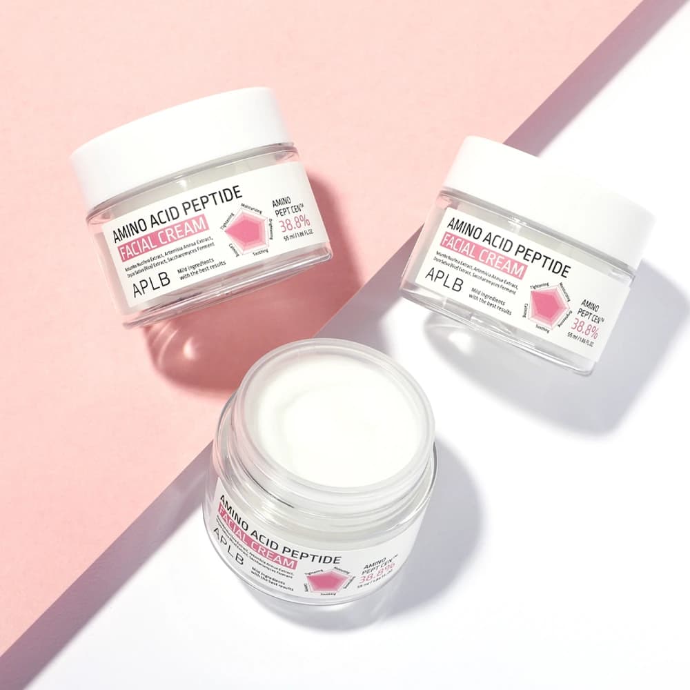 Amino Acid Peptide Facial Cream, 55ml, 1pack - Image 3