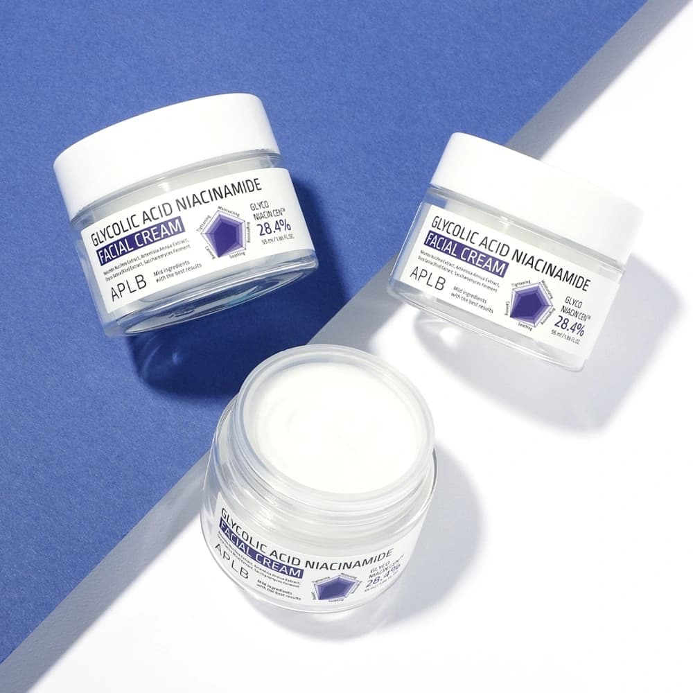 Glycolic Acid Niacinamide Facial Cream, 55ml, 1pack - Image 3