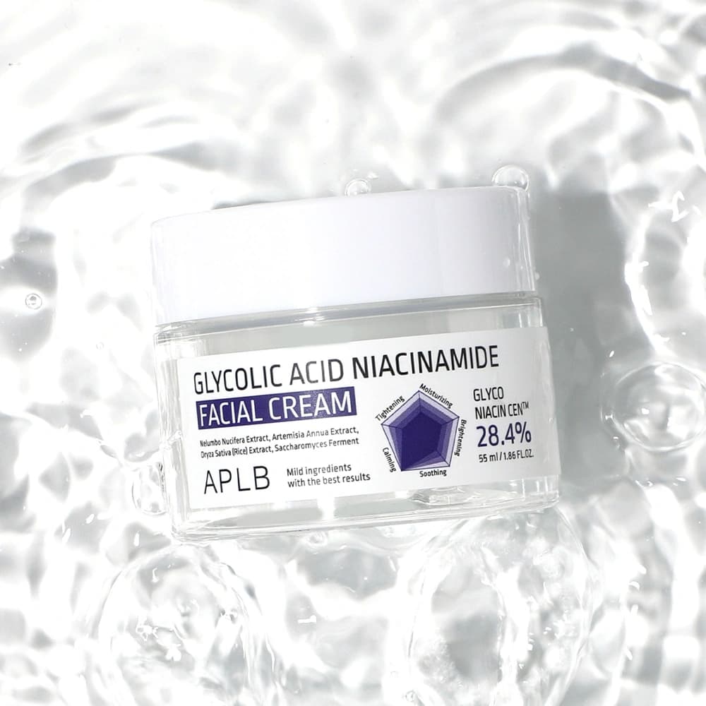 Glycolic Acid Niacinamide Facial Cream, 55ml, 1pack - Image 4