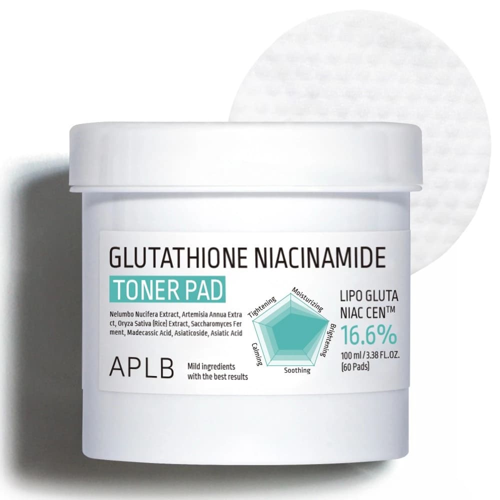 Glutathione Niacinamide Toner Pad, 100ml (60 pads), 1pack - Image 1