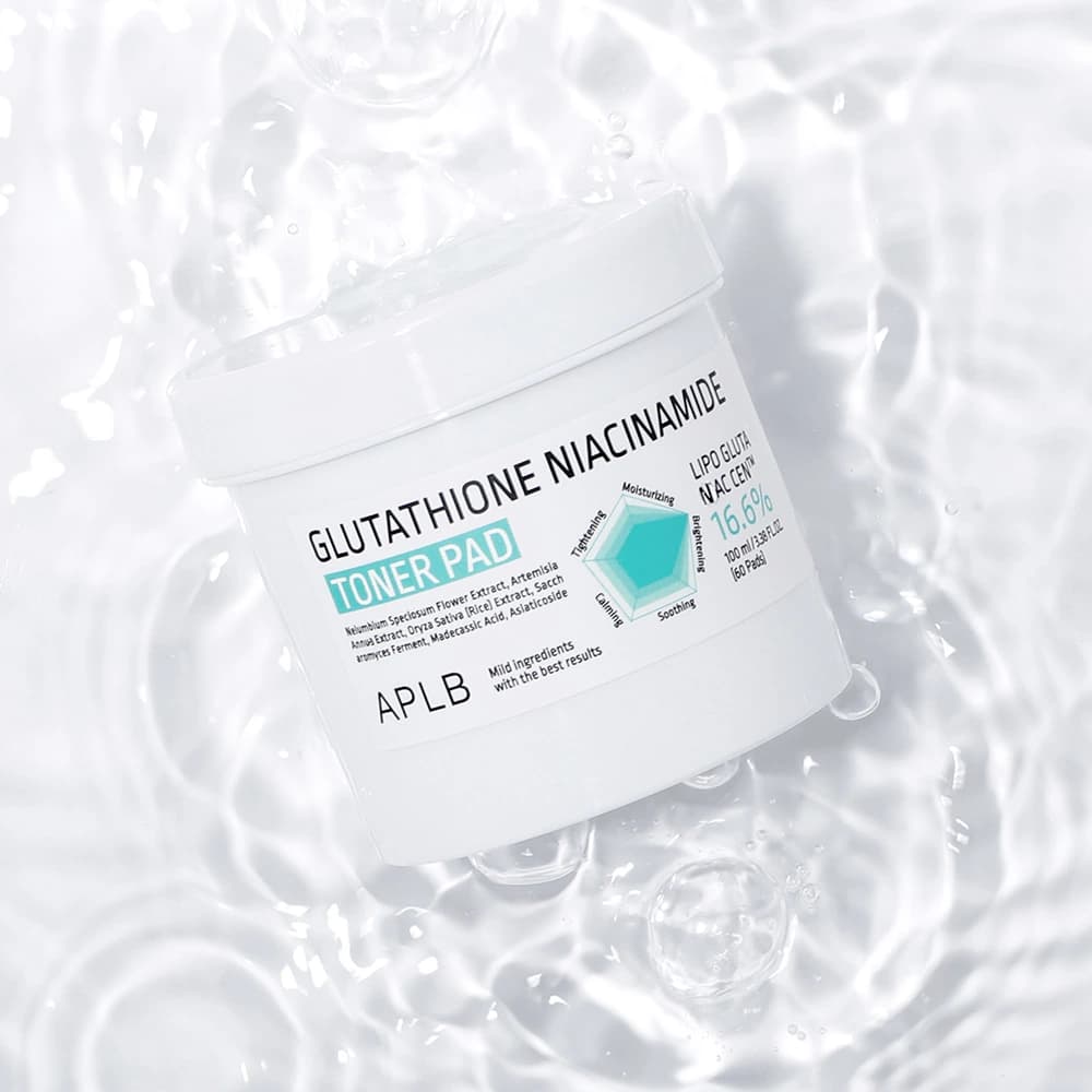 Glutathione Niacinamide Toner Pad, 100ml (60 pads), 1pack - Image 4