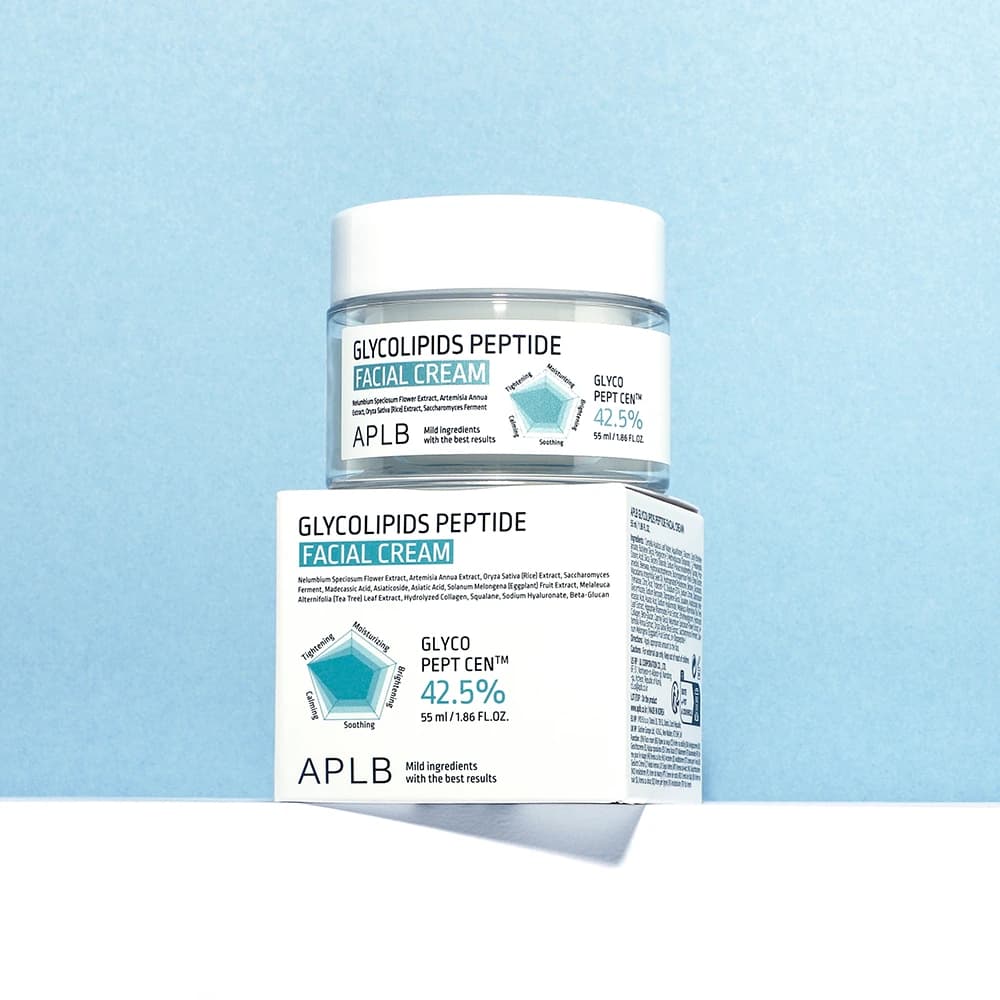 Glycolipids Peptide Facial Cream, 55ml, 1pack - Image 2