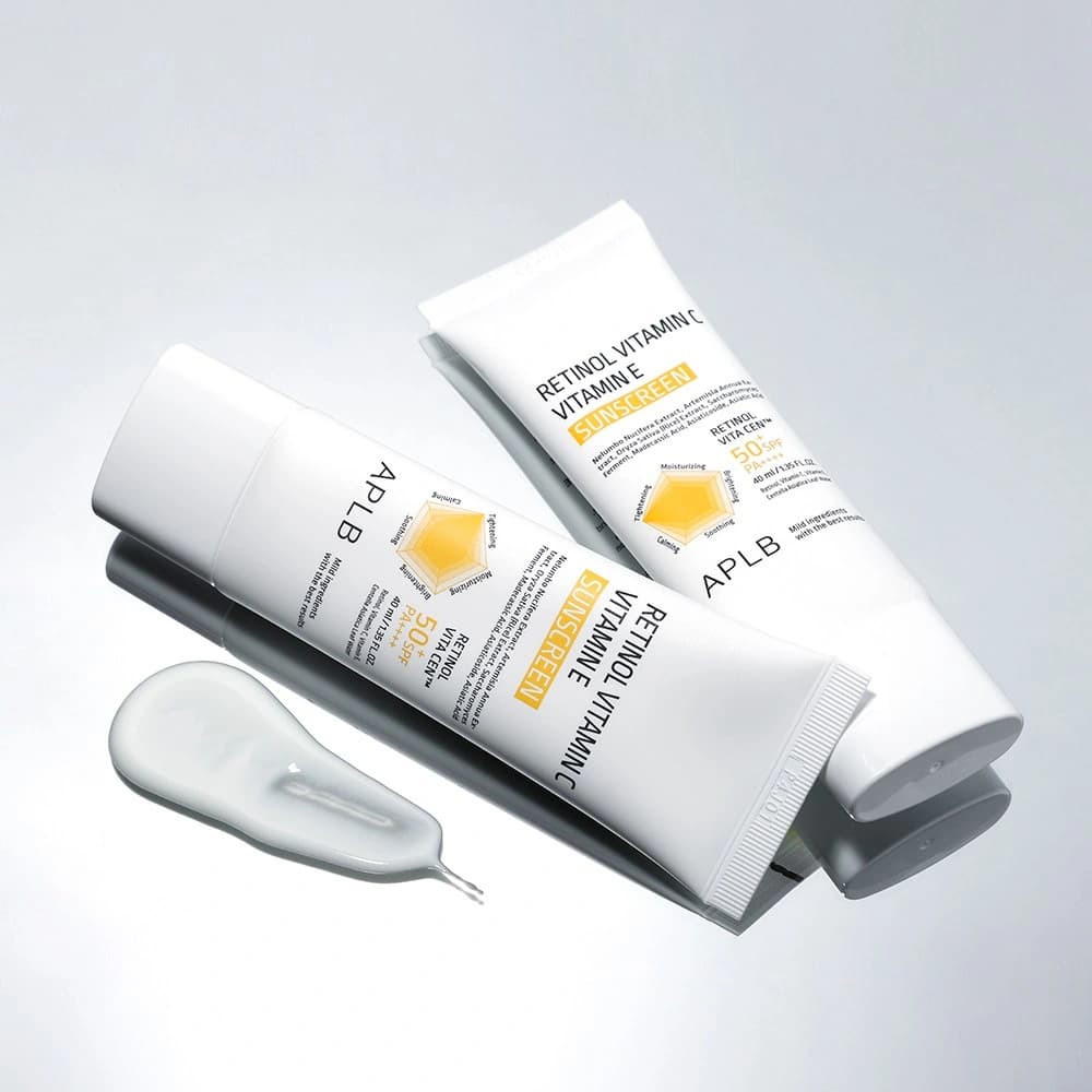 Retinol Vitamin C Vitamin E Sunscreen [SPF50+/PA++++], 40ml, 1pack - Image 4