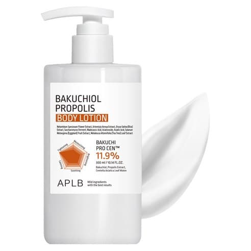 Bakuchiol Propolis Body Lotion, 300ml, 1pack - Image 1