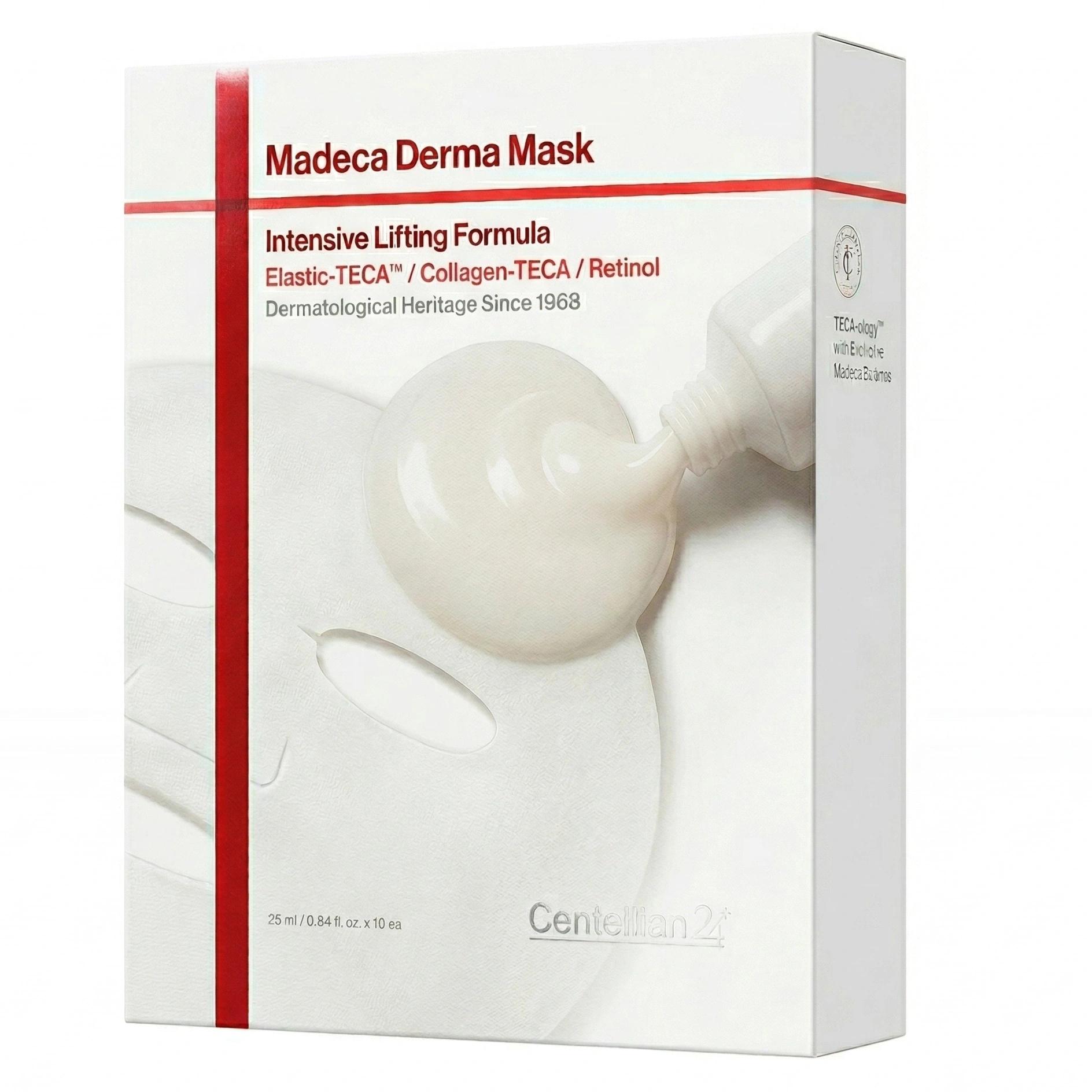 Madeca Derma Mask Intensive Lifting Formula, 10ea, 1pack - Image 1