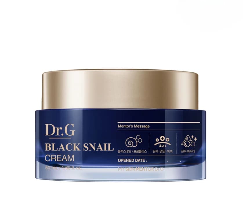 Dr. G Black Snail Cream, 50ml - Image 1