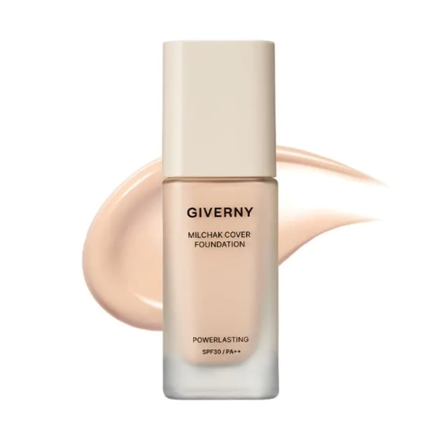 Milchak Cover Foundation [SPF30/PA++], 30ml, 21C Cool Beige, 1pack - Image 1