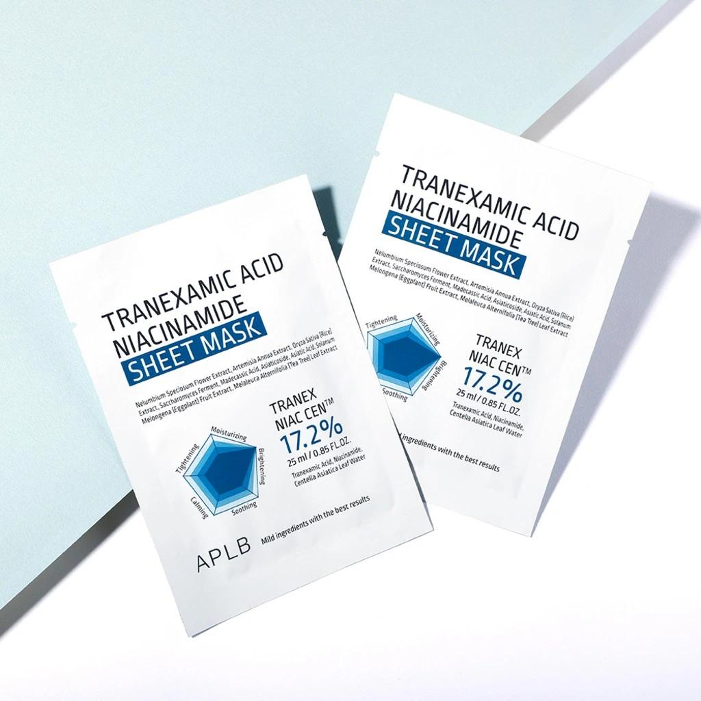 Tranexamic Acid Niacinamide Sheet Mask, 10ea - Image 3