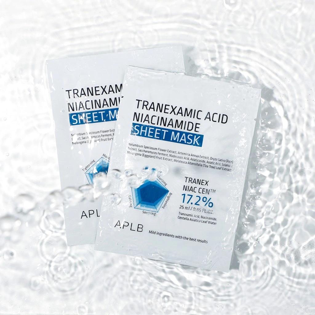 Tranexamic Acid Niacinamide Sheet Mask, 10ea - Image 4