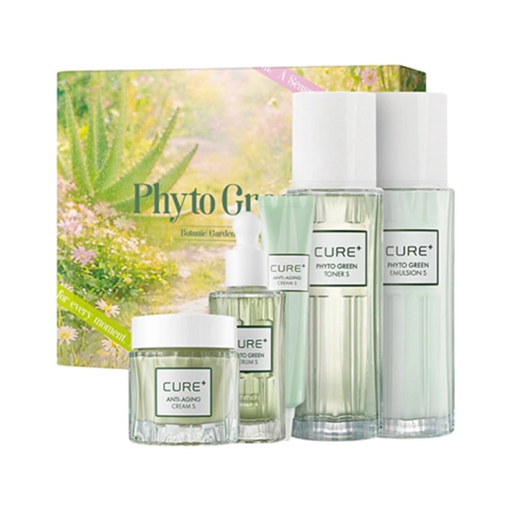 Phyto Green Botanic Garden Edition 5-Piece Set, 130ml+130ml+50ml+50g+30g, 1set - Image 2