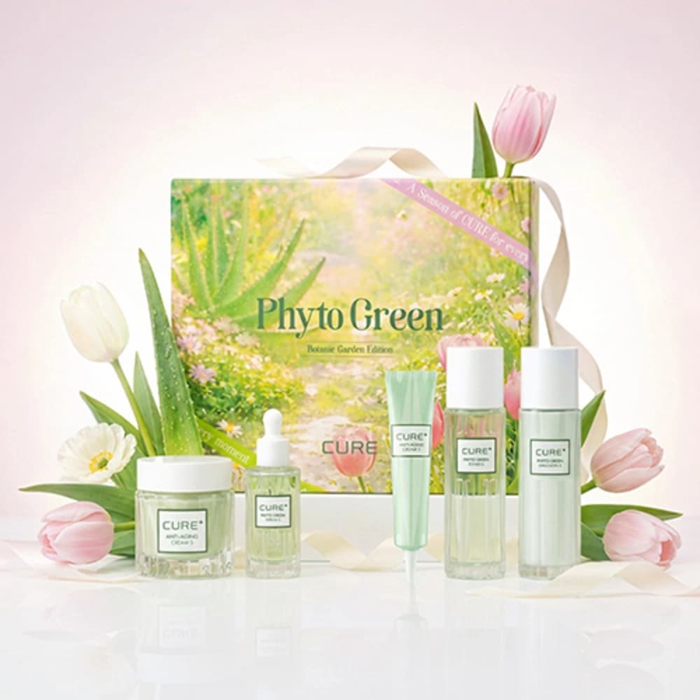 Phyto Green Botanic Garden Edition 5-Piece Set, 130ml+130ml+50ml+50g+30g, 1set - Image 4