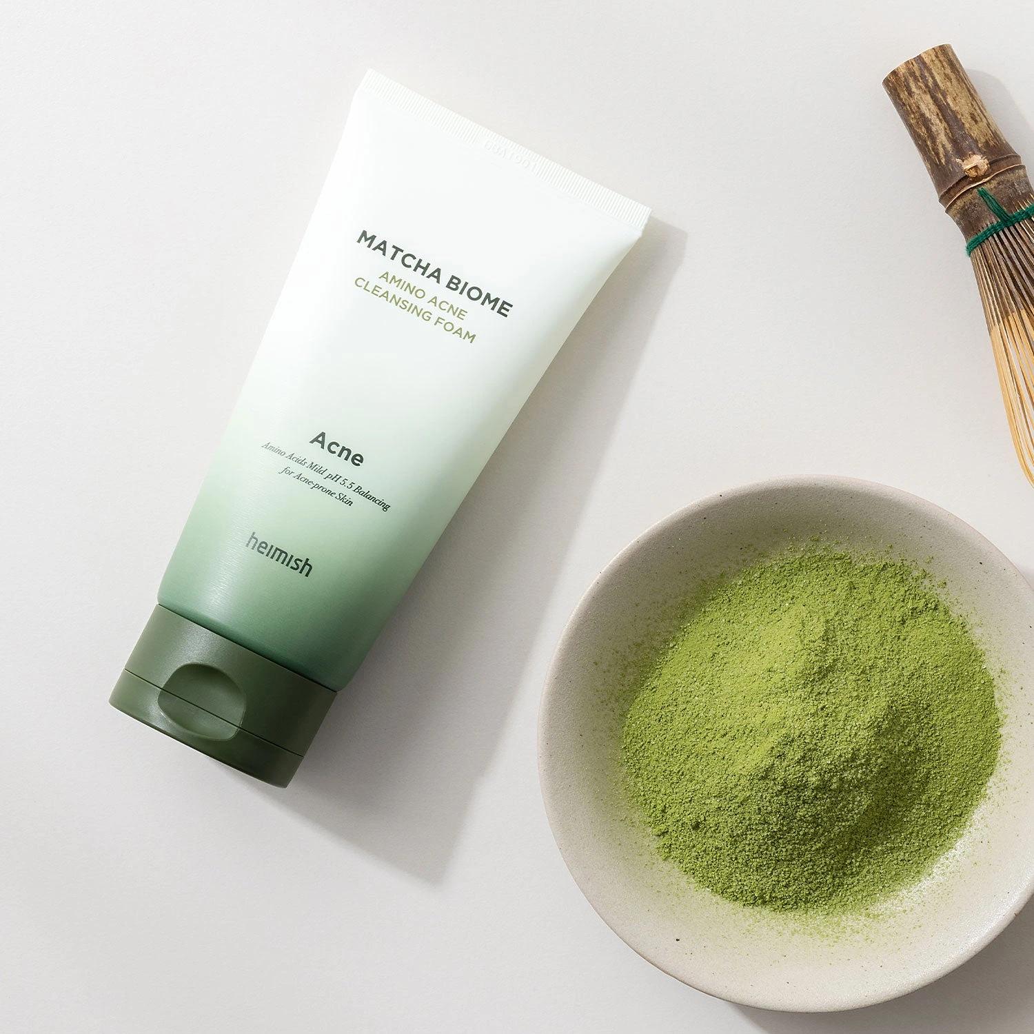 Matcha Biome Amino Acne Cleansing Foam, 150g, 1pack - Image 3
