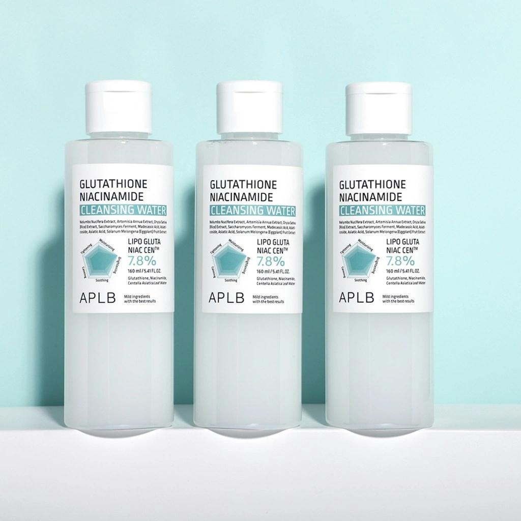 Glutathione Niacinamide Cleansing Water, 160ml, 1pack - Image 2